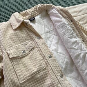 Beige Corduroy Jacket